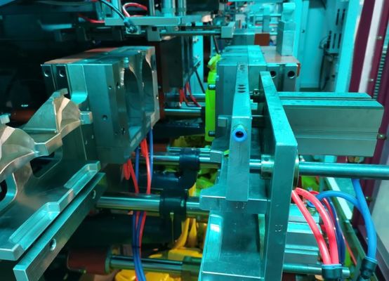 Three Layer HDPE  1L Lubricant Bottle Blow Molding Machine MP70D-2 With View Strip Line