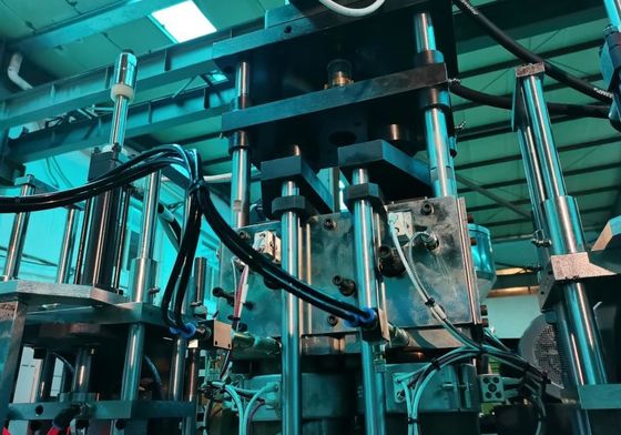 Three Layer HDPE  1L Lubricant Bottle Blow Molding Machine MP70D-2 With View Strip Line
